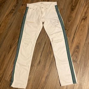 Polo Ralph Lauren Ripped designed jeans size 29 x 32 slim straight